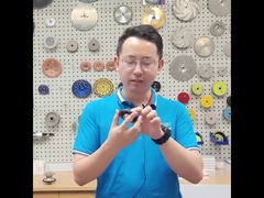 Lame de scie à graver frittée de 75 mm