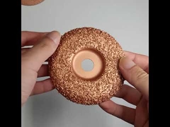 Introduction des plaquettes de meulage au carbure de tungstène brasées sous vide