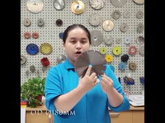 Introduction de la lame de scie à soudure laser