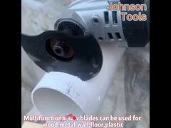 cas d'utilisation d'une lame multi-sage oscillante.