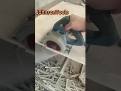 Une lame sintrée au diamant de 115 mm: super dure, ultra-affûtée, coupe de la céramique comme du tofu!