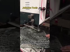 J'ai essayé une perceuse diamantée sur du verre... le résultat était fou!