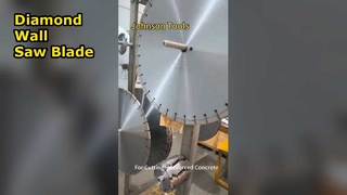 Lame de scie murale diamantée robuste de 800 mm – Super tranchante pour une coupe rapide du béton armé !