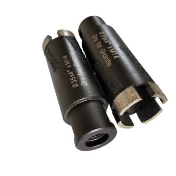 Peu de perceuse sec de noyau de diamant de GV OD 35mm avec souder Rods pour le granit