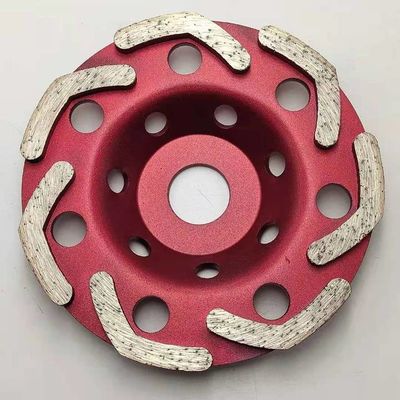 125mm Swirly Turbo L Diamond Cup Grinding Wheel For Mansary concret