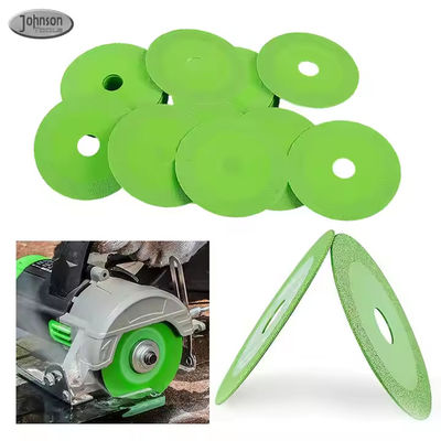 4 pouces 100 mm Verte ultra-mince Jade Coupeuse de verre Diamant mince Marbre scie lame Carreaux en céramique Disque de coupe de verre pour le verre