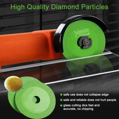 Disque de coupe de verre à lame de scie de diamant de 4 pouces spéciale