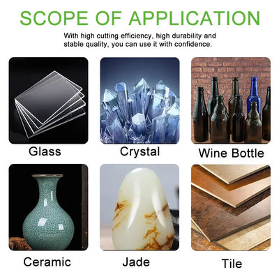 4 pouces Disco De Corte Para De Vidrio Diamant vitre de coupe scie Balde Para Cortar céramique disque de porcelaine Pour la céramique de verre