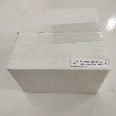 Roues de meulage à profil diamanté électroplaqué de 140 mm à haut rendement
