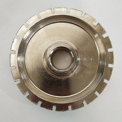 Roues de meulage à profil diamanté électroplaqué de 140 mm à haut rendement