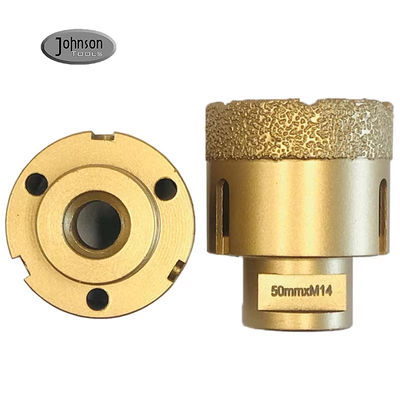 M14 4pcs 72MM a mélangé la vibration zéro sèche de peu de perceuse de noyau de porcelaine