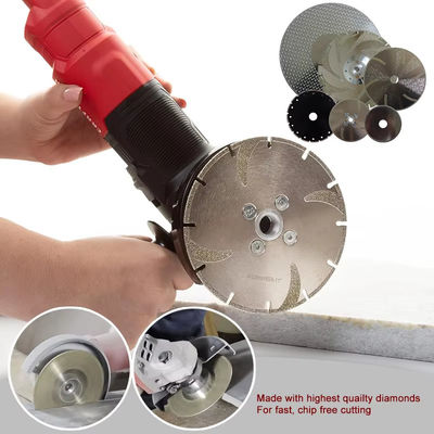 Outils plaqués de diamant de feuille d'érable pour le disque 08-1 de PE de scies circulaires