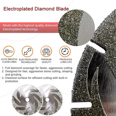 Outils plaqués de diamant de feuille d'érable pour le disque 08-1 de PE de scies circulaires