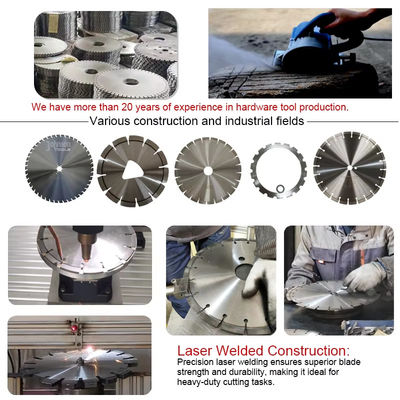 lame de point de repli de diamant de 115mm pour le béton/le bloc/maçonnerie/pierre de brique