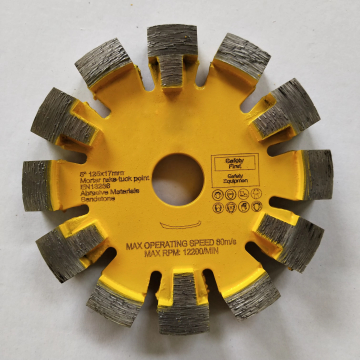 lame de point de repli de 160mm pour couper le béton, dur béton, doucement béton avec des dents de protection