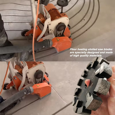 lame de point de repli de 160mm pour couper le béton, dur béton, doucement béton avec des dents de protection