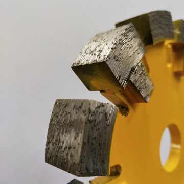 La lame durable de point de repli de diamant avec protègent des dents pour le meulage concret dur extrême