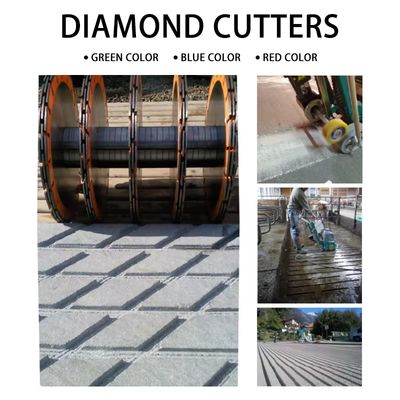 Le béton de diamant de haute précision scie des lames pour le béton cannelant 180mm