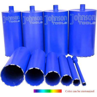 4" peu de noyau soudé par laser pour le béton armé avec des segments de forme du filet