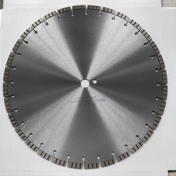 Lames de scie diamantées personnalisées de 600 mm pour béton armé
