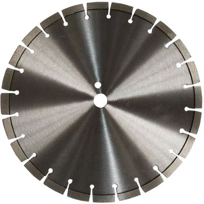 lames de coupe de diamant de 400mm pour la coupe concrète verte avec des dents de protection