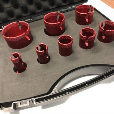 Boîte en aluminium 72mm M14 Diamond Core Drill Bits
