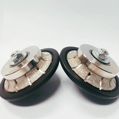 Pleines roues de profil de Hnad de diamant de Bullnose admises par OEM pour la machine tenue dans la main No.20