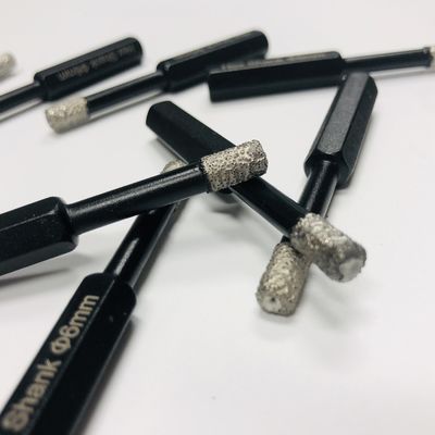 Pièces de perçage à trous en carreaux 6 mm à charnière hexagonale pour porcelaine