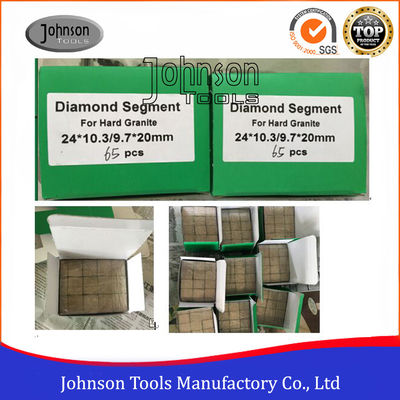 segments de diamant de sandwich à 2000mm pour le rendement élevé de granit plus dur