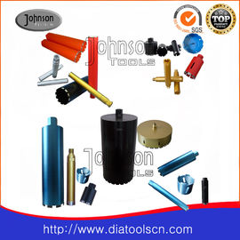 peu de perceuse de noyau de diamant de 6.5-350mm avec des outils de Johnson de matériaux de lien en métal
