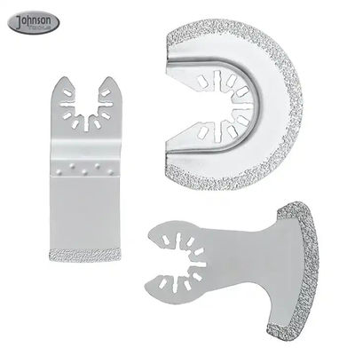 3 pièces de lames oscillantes multi-outil pour éliminer la mousse de diamant