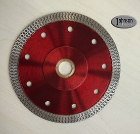 125mm a aggloméré le carreau de céramique scie des lames, lame de diamant de Turbo de maille de cyclone