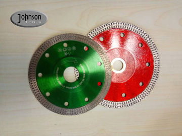 Le rivet chacun des deux de jante de Turbo de maille a renforcé la lame de diamant de 115mm, lame de coupe de marbre de diamant
