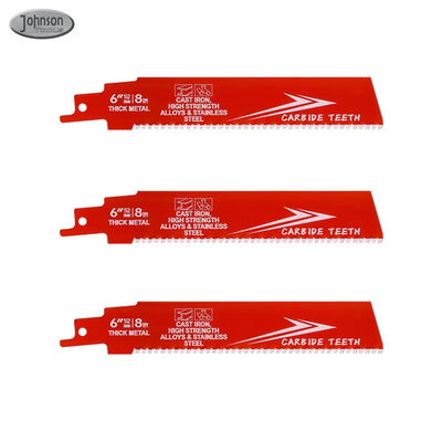 Blade de scie de 6 pouces bi-métallique OEM pour le métal en acier allié en acier de fonte