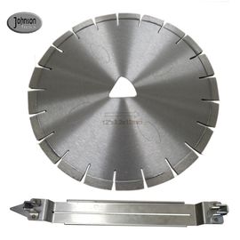 L'argent diamant tôt d'entrée de 12 pouces concret scie des lames Soff couper des plats de dérapage