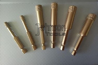5mm - le vide de 35mm a soudé la jambe de libération rapide de sortilège de peu de perceuse de noyau de diamant