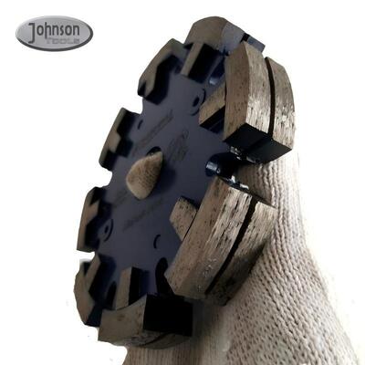 les lames pressées chaudes de diamant de point de repli de 125mm que trois couches dactylographient l'utilisation humide/sèchent l'utilisation