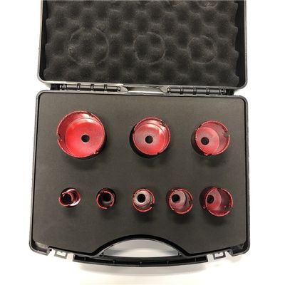 Porcelaine M14 en céramique 7pcs Diamond Drill Bit Kit de tuile
