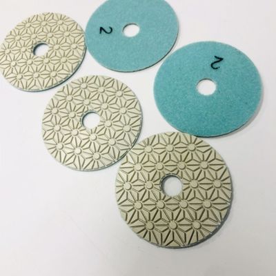 étape 3 Diamond Polishing Pads For Granite de 100mm