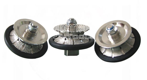 Le vide a soudé 85mm plein Diamond Hand Profile Wheel Bullnose pour le bord en pierre