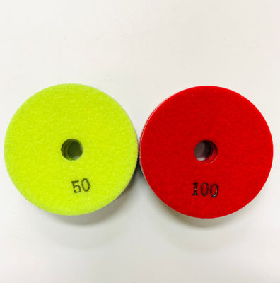 Porcelaine en céramique 100mm 100 Grit Diamond Polishing Pad de tuile