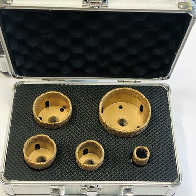 Le vide sec de porcelaine de M14 68mm a soudé Diamond Core Drill Bits