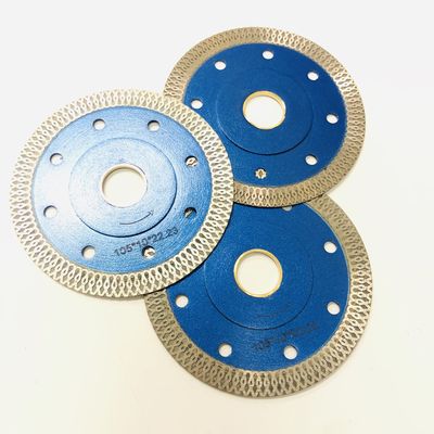 lame pressée chaude de tuile de 105mm Mesh Turbo Circular Saw Diamond