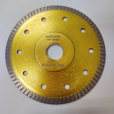 la tuile sèche agglomérée mince superbe de circulaire de 125mm Turbo scie la libération rapide de lame