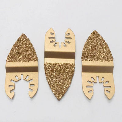 Lames de coupeur de oscillation de MPA 5pcs, râpe de carbure pour la libération rapide d'outils multi