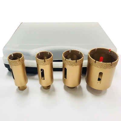 Le vide M14 a soudé 35mm Diamond Core Drill Bits Set pour la porcelaine