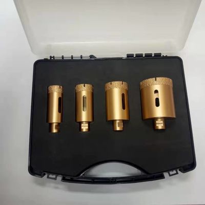 M14 4pcs 72MM a mélangé la vibration zéro sèche de peu de perceuse de noyau de porcelaine