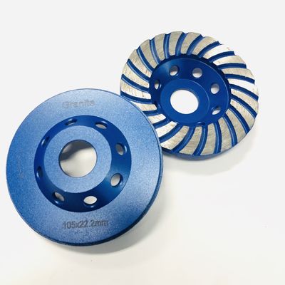 meule concrète de Turbo de trou de 4