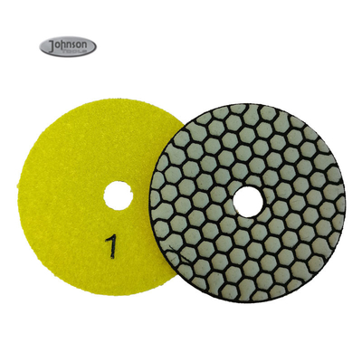 Crochet et boucle Diamond Polishing Pads For Concrete sec d'étape de pouce 3 des biens 4